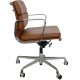 Charles Eames Ea-217 office chair in brown leather