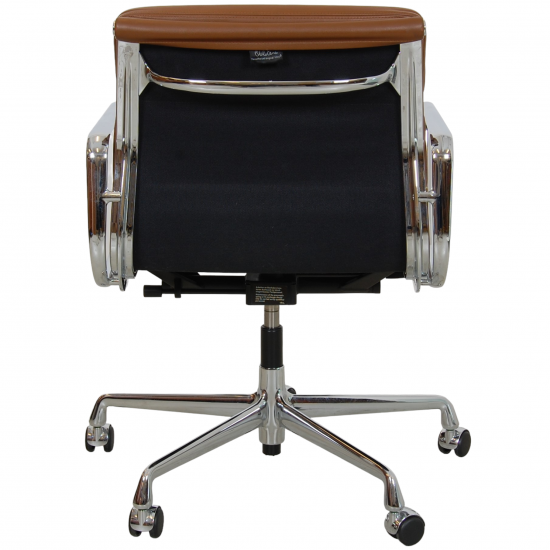 Charles Eames Ea-217 office chair in brown leather