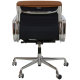 Charles Eames Ea-217 office chair in brown leather