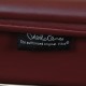 Charles Eames EA-217 Softpad kontorstol i rød/brunt premium læder