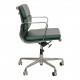 Charles Eames EA-217 Softpad office chair in green premium leather