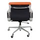 Charles Eames EA-217 Softpad office chair in cognac leather 