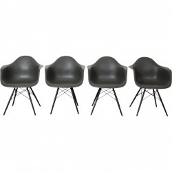 Sæt med 4 Umbra Charles Eames DAW stole