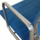 Charles Eames Ea-105 stol i blåt stof