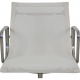 Charles Eames Chair Ea-108 in white mesh, Aluminium base