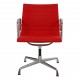 Charles Eames Ea-108 chair in red Hopsak fabric 