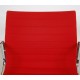 Charles Eames Ea-108 chair in red Hopsak fabric 