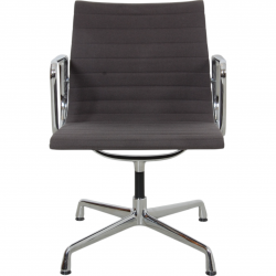 Charles Eames EA-108 in grey Hopsack fabric