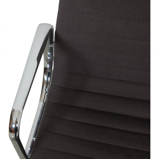 Charles Eames EA-108 in grey Hopsack fabric