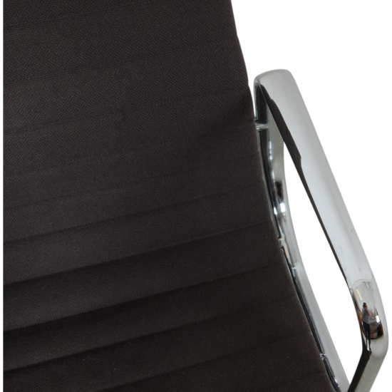 Charles Eames EA-108 in grey Hopsack fabric
