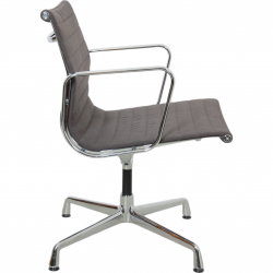 Charles Eames EA-108 in grey Hopsack fabric