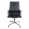 Charles Eames Ea-109 chair with black leather