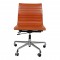 Charles Eames EA-115 office chair in cognac leather