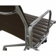 Charles Eames Ea-117 kontorstol i brunt læder