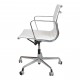 Charles Eames Ea-117 office chair with white leather