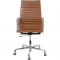 Charles Eames Ea-119 in brown leather