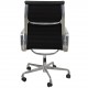 Charles Eames Ea-119 office chair in black leather