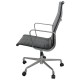 Charles Eames Ea-119 office chair in black leather