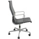 Charles Eames Ea-119 office chair in black leather