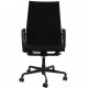 Charles Eames Ea-119 office chair with a black frame