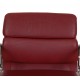 Charles Eames Ea-208 chair in dark red leather