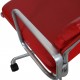 Charles Eames Ea-217 office chair in red leather