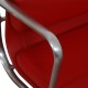 Charles Eames Ea-217 office chair in red leather