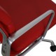 Charles Eames Ea-217 office chair in red leather