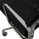 Charles Eames Ea-219 softpad office chair in black leather