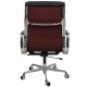 Charles Eames Ea-219 office chair in black leather