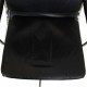 Charles Eames Ea-219 office chair in black leather