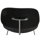 Charles Eames LCM lounge chair in black lacquered ash