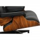 Charles Eames Lounge chair med skammel i palisander