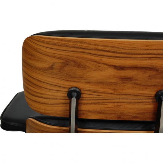 Charles Eames Lounge chair med skammel i palisander