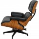 Charles Eames Lounge chair med skammel i palisander