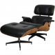 Charles Eames Lounge chair med skammel i palisander