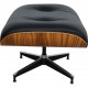 Charles Eames Lounge chair med skammel i palisander