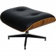 Charles Eames Lounge chair med skammel i palisander