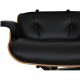 Charles Eames Lounge chair med skammel i palisander