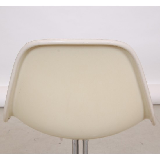 Sæt Charles Eames La Fonda stole i grønt læder (4)