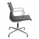 Charles Eames Ea-108 chair with dark grey leather