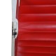 Charles Eames Ea-108 stol fuldpolstret i rødt læder
