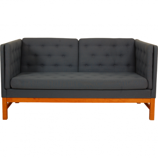 Erik Jørgensen 2-personers Ej-315 sofa i blåt stof