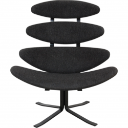 Erik Jørgensen Corna chair in Grey Hallingdal fabric