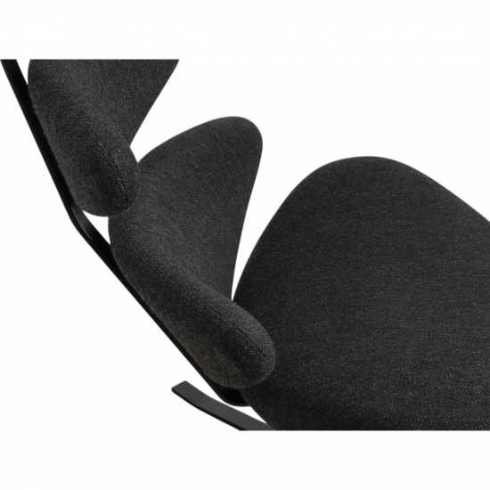 Erik Jørgensen Corna chair in Grey Hallingdal fabric