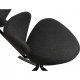 Erik Jørgensen Corna chair in Grey Hallingdal fabric