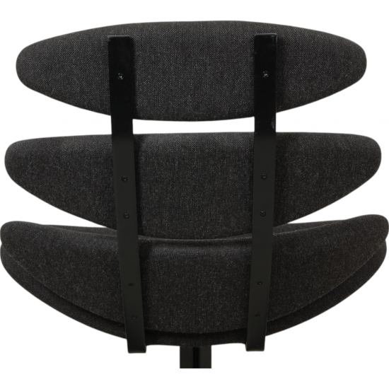 Erik Jørgensen Corna chair in Grey Hallingdal fabric