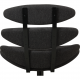 Erik Jørgensen Corna chair in Grey Hallingdal fabric