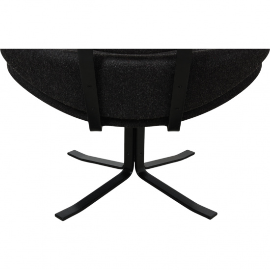 Erik Jørgensen Corna chair in Grey Hallingdal fabric