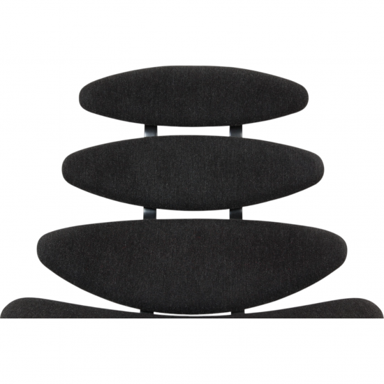 Erik Jørgensen Corna chair in Grey Hallingdal fabric